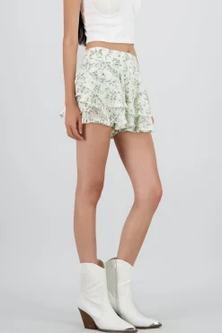 Shasa Ruffles Mini Skirt