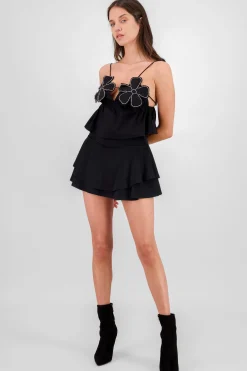 Shasa Ruffles Mini Skirt