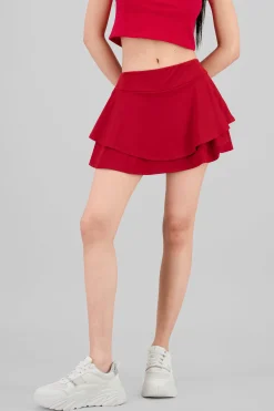 Shasa Ruffles Mini Skirt