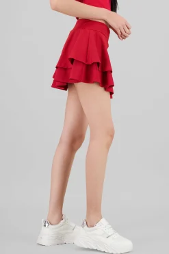 Shasa Ruffles Mini Skirt