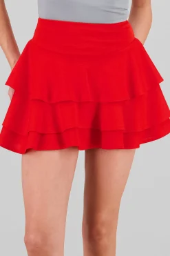 Shasa Ruffles Mini Skirt