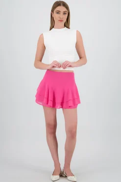 Shasa Ruffles Mini Skirt
