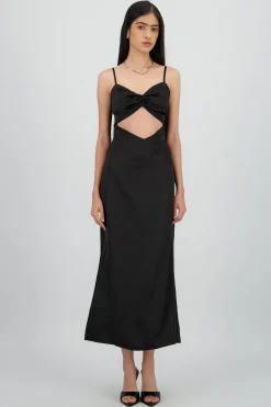 Shasa Satin Maxi Dress