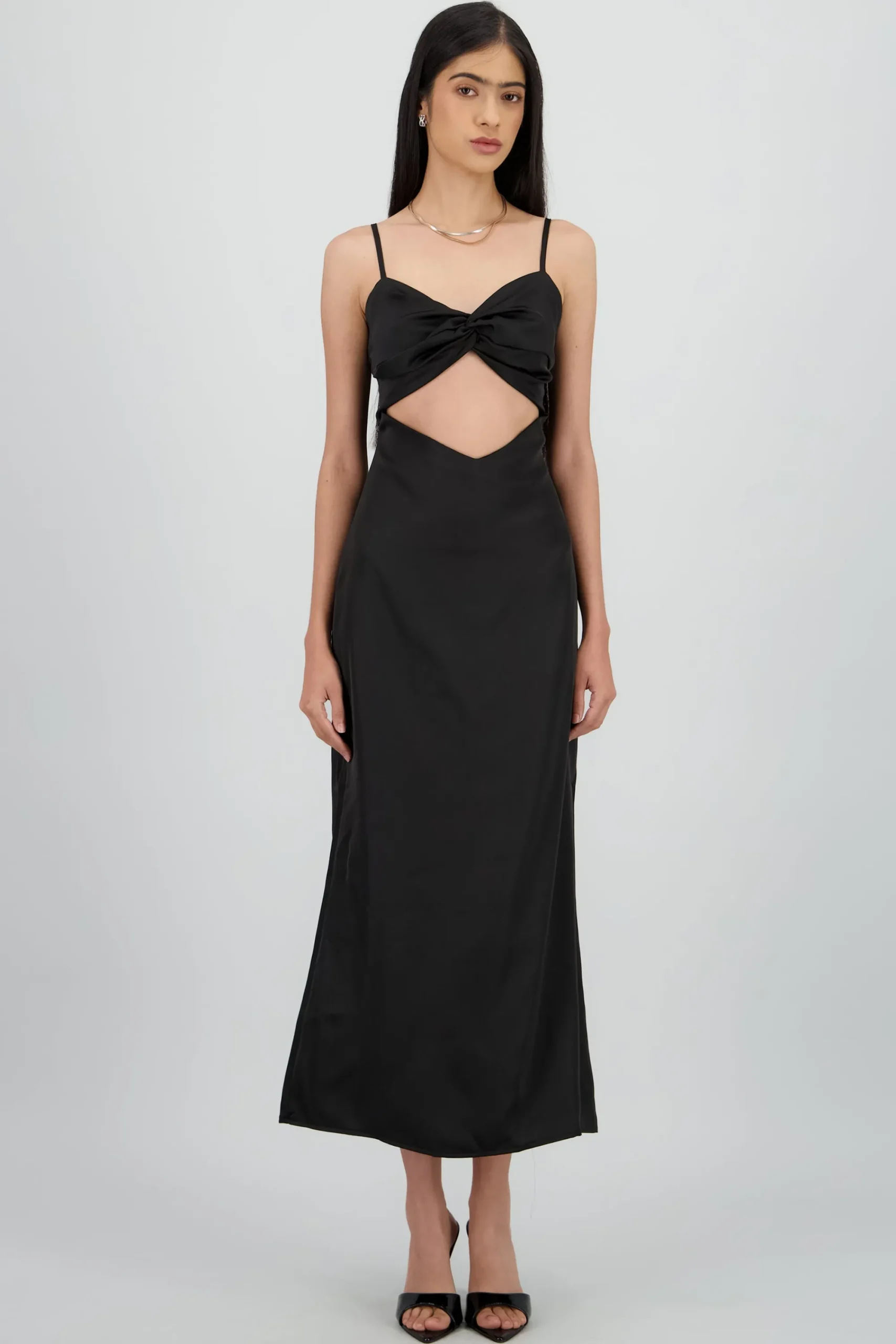 Shasa Satin Maxi Dress