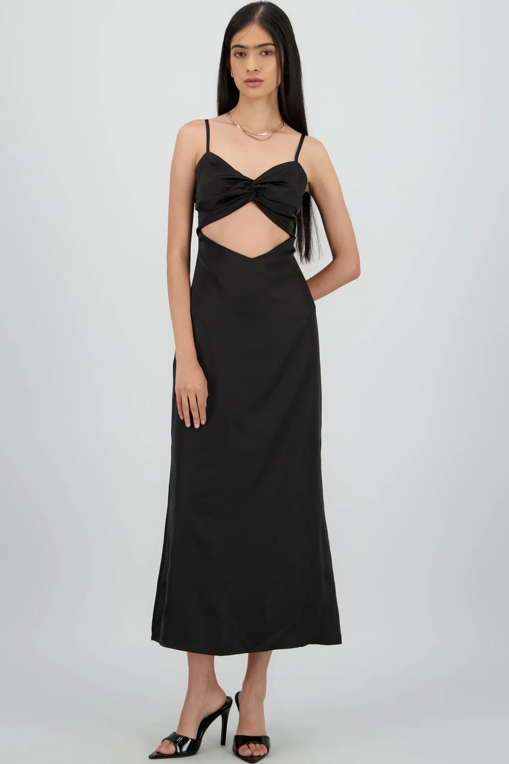 Shasa Satin Maxi Dress