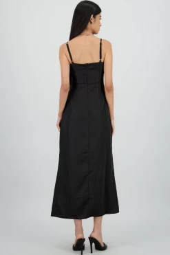 Shasa Satin Maxi Dress