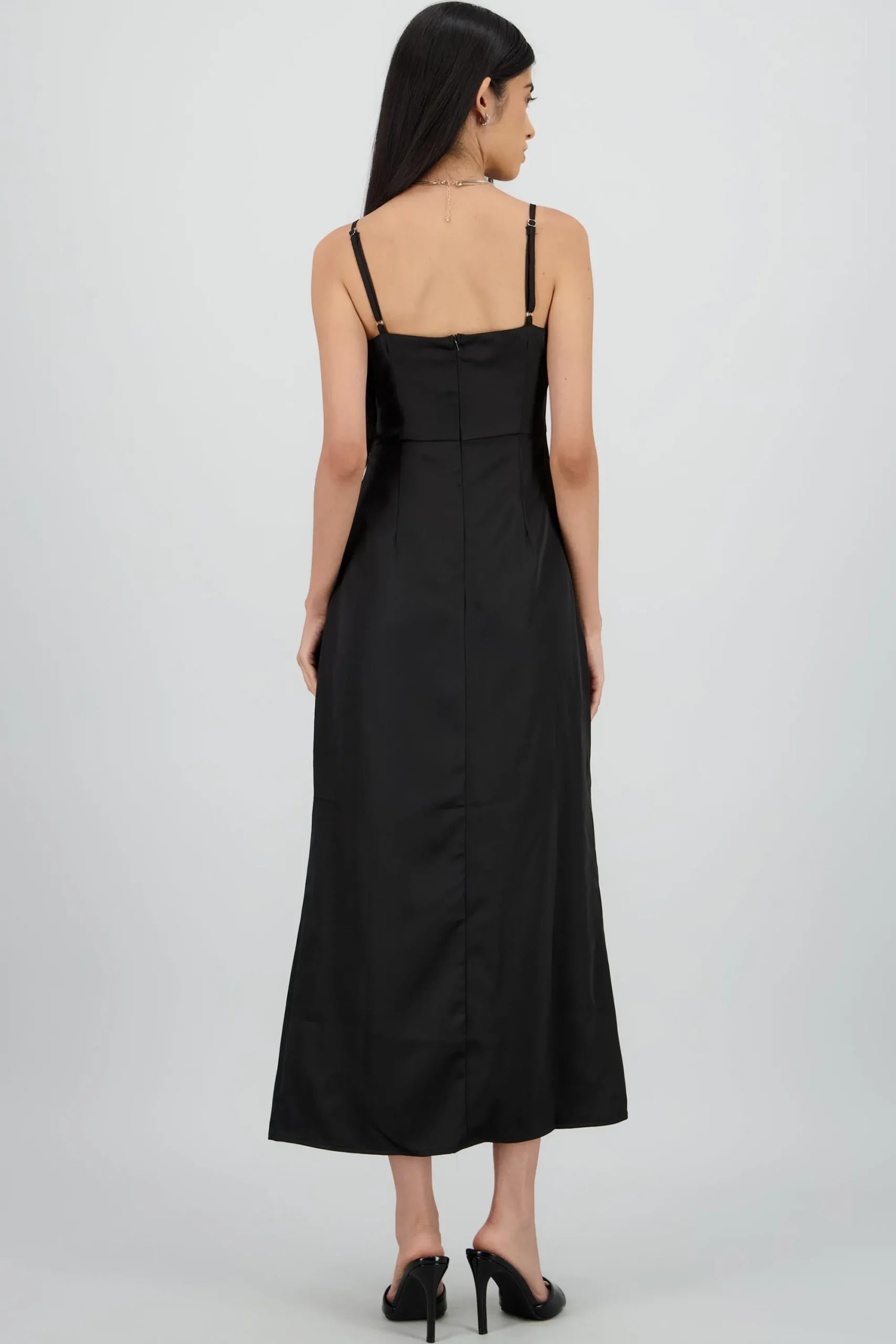 Shasa Satin Maxi Dress