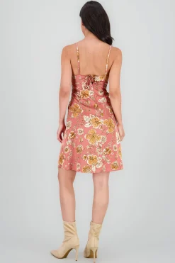 Shasa Satin Midi Dress