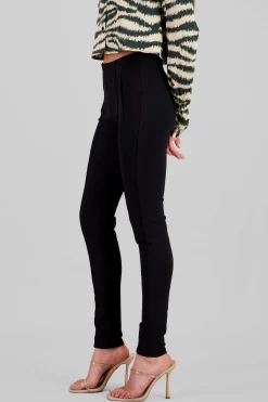 Shasa Seam Detail Fitted Pants