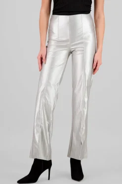 Shasa Seam Detail Wide Leg Pants