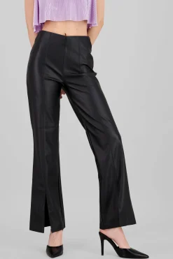 Shasa Seam Detail Wide Leg Pants