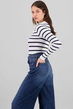 Shasa Seamless Long Sleeve Polo Neck Bodysuit