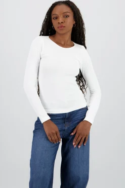 Shasa Seamless Long Sleeve Solid Top