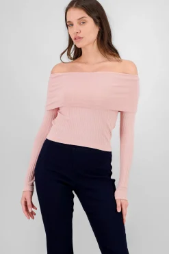 Shasa Seamless Off Shoulder Top