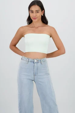 Shasa Seamless rib tube top