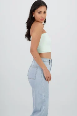 Shasa Seamless rib tube top