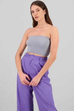Shasa Seamless rib tube top