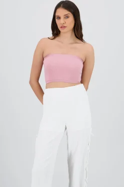 Shasa Seamless rib tube top