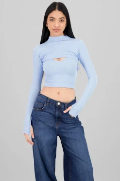 Shasa Seamless Shrug Top Set