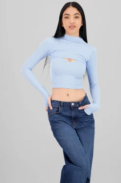 Shasa Seamless Shrug Top Set