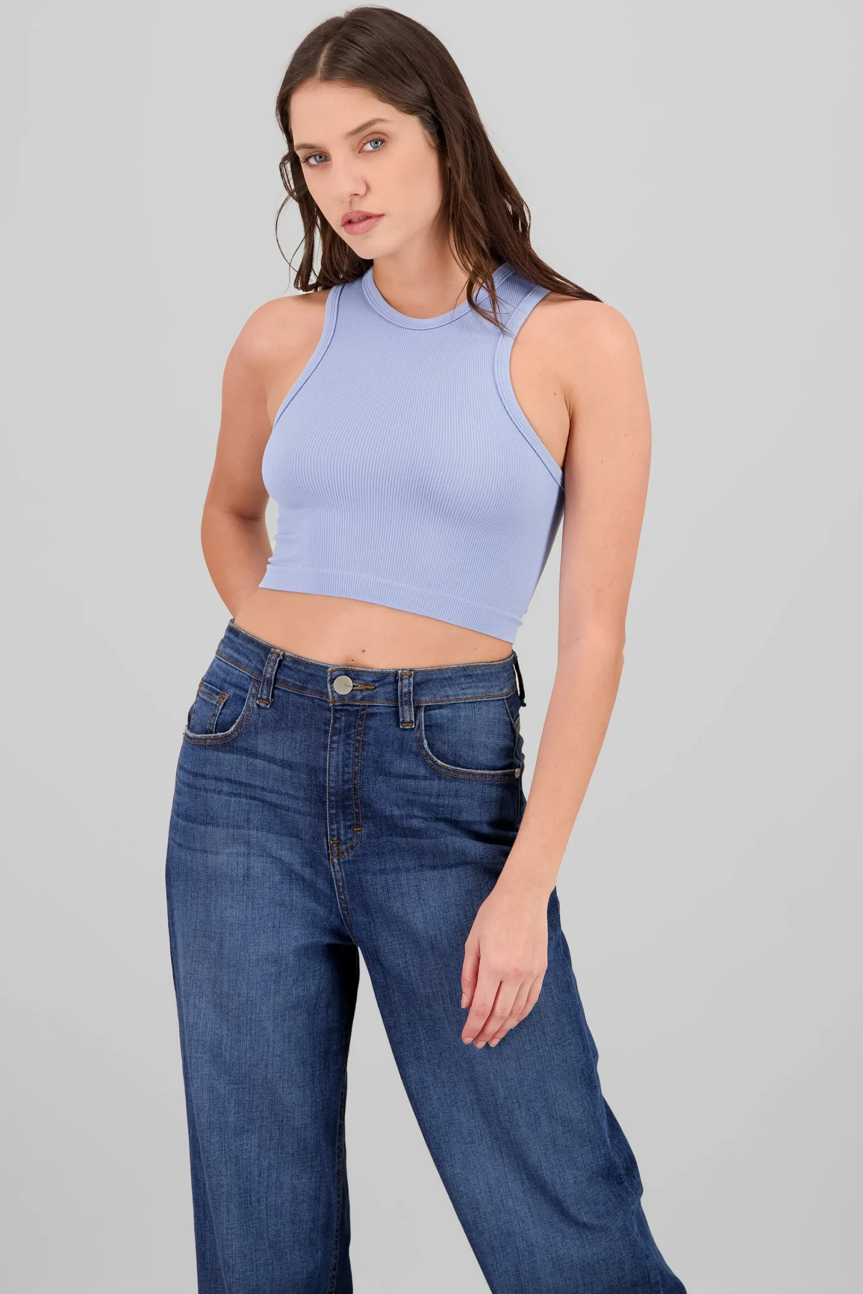 Shasa Seamless Strappy Top
