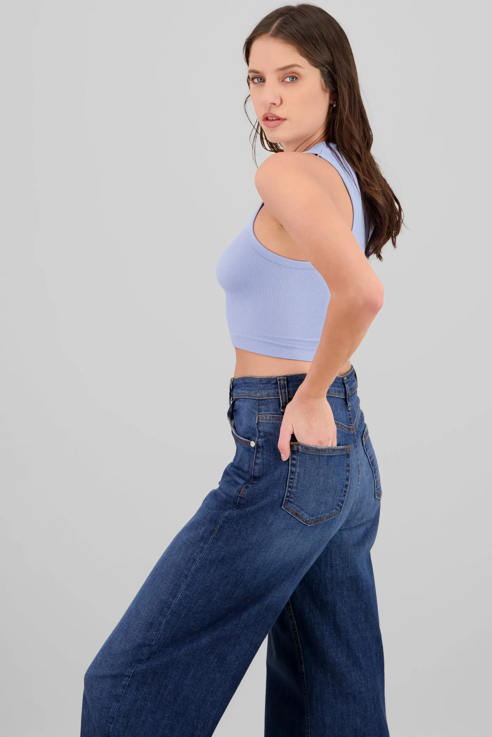 Shasa Seamless Strappy Top