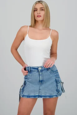 Shasa Seamless Straps Solid Top