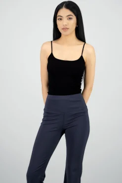 Shasa Seamless Straps Solid Top