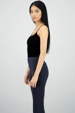 Shasa Seamless Straps Solid Top