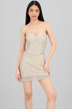 Shasa Sequin Detail Corset