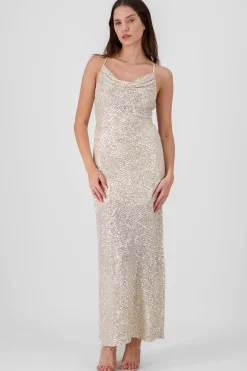 Shasa Sequin Maxi Dress