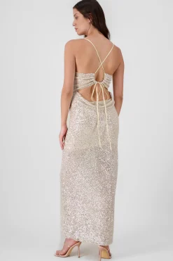 Shasa Sequin Maxi Dress