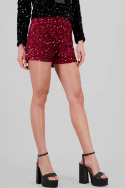 Shasa Sequin Mini Shorts