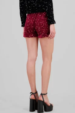 Shasa Sequin Mini Shorts