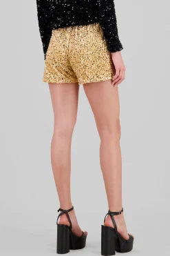 Shasa Sequin Mini Shorts