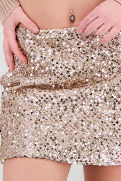 Shasa Sequin Mini Skirt