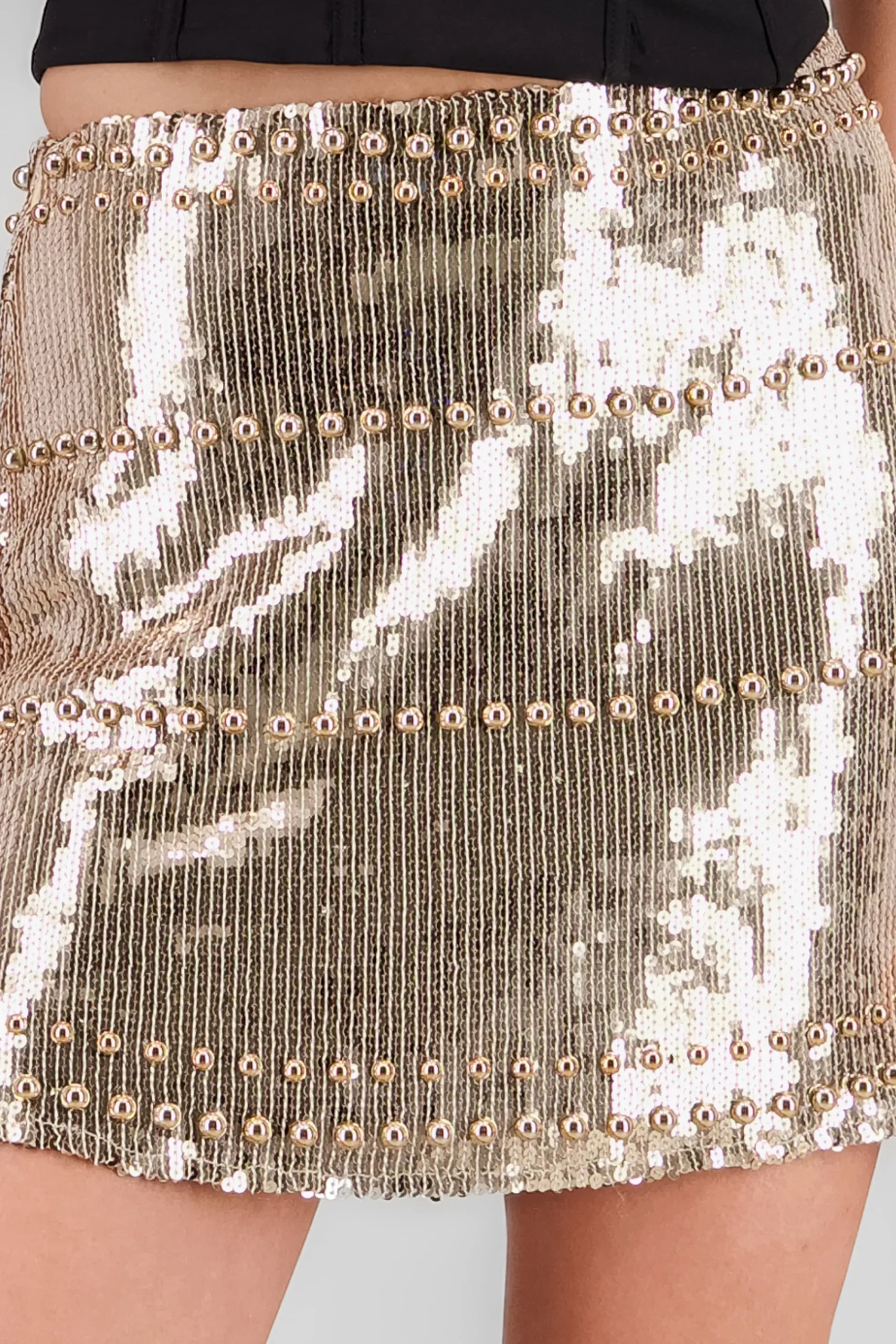 Shasa Sequin Mini Skirt