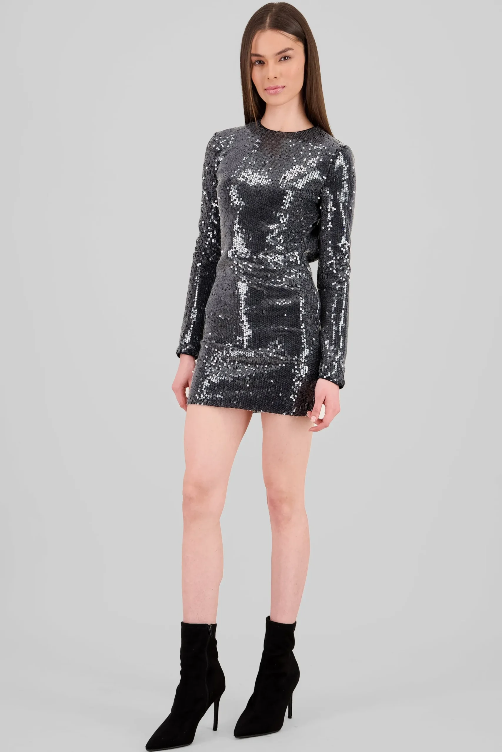 Shasa Sequined Mini Dress