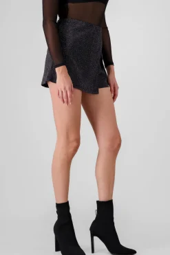 Shasa Shimmering glitter skort