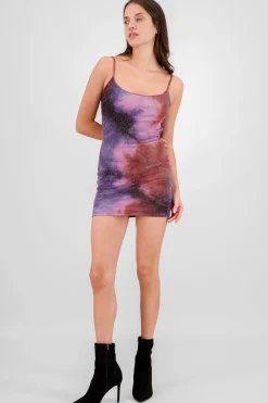 Shasa Shiny Mini Dress