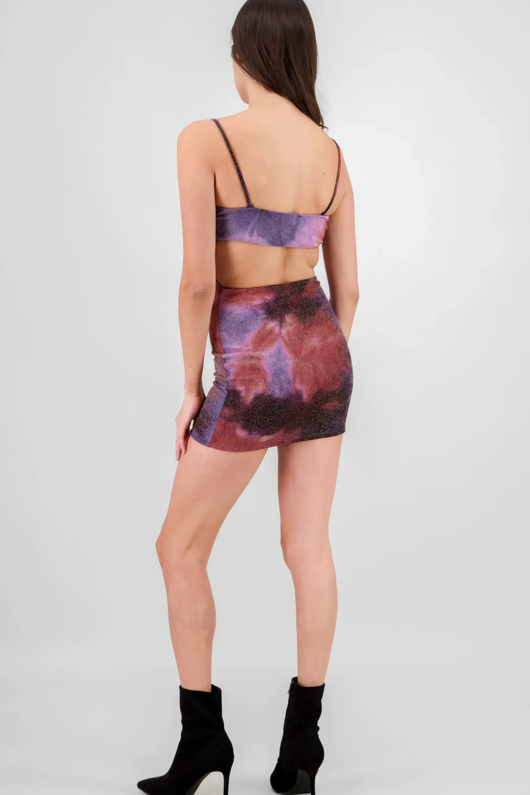 Shasa Shiny Mini Dress