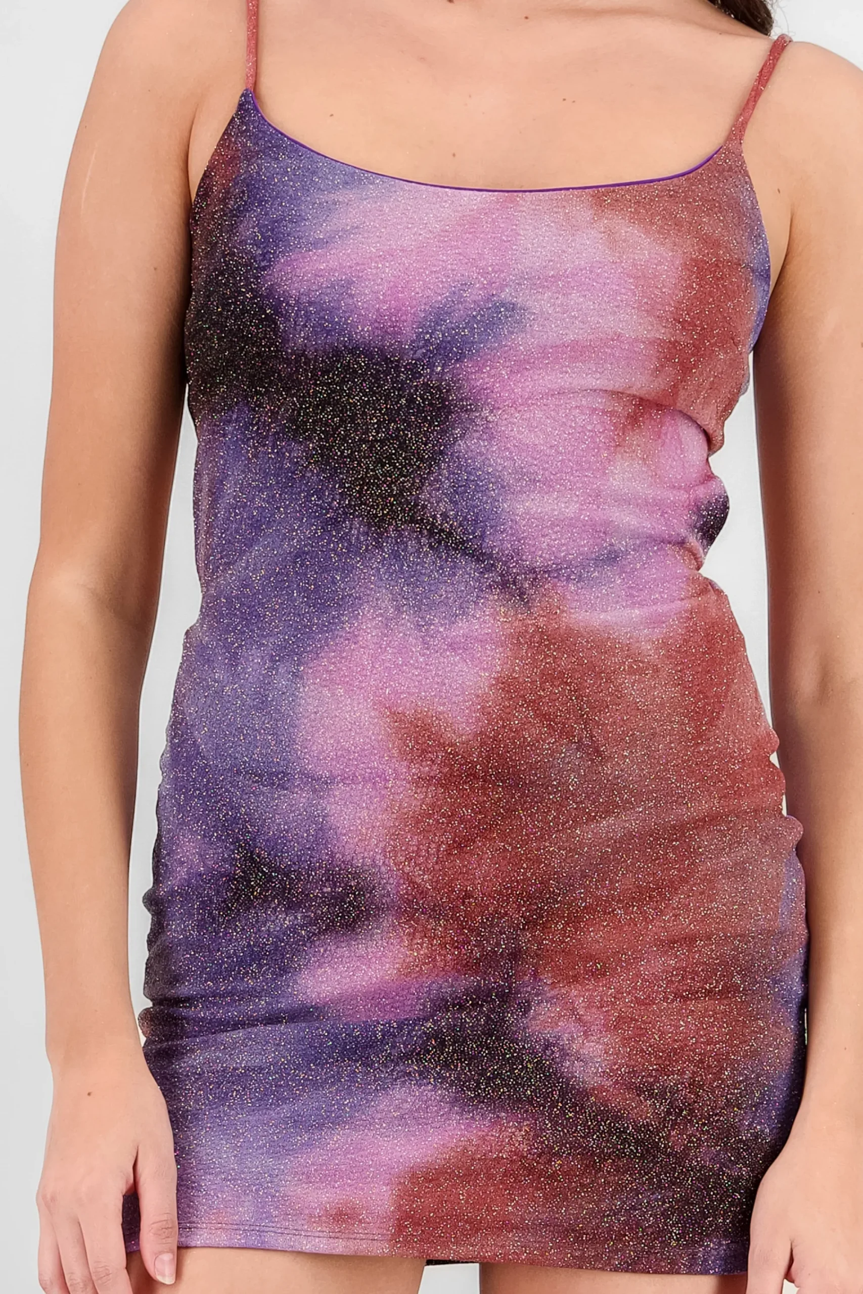 Shasa Shiny Mini Dress