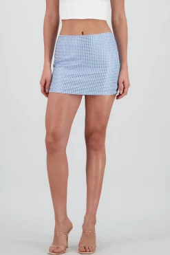 Shasa Shiny Solid Skirt