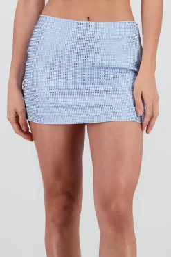 Shasa Shiny Solid Skirt