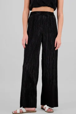 Shasa Shiny Textured Pants