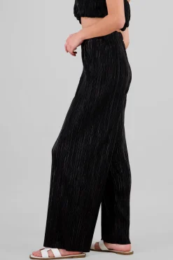 Shasa Shiny Textured Pants