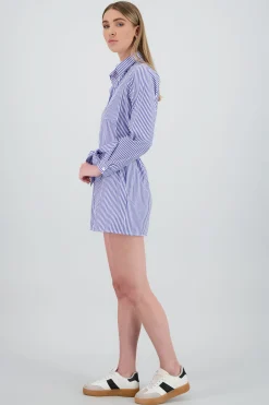 Shasa Shirt Dress with Ribbon