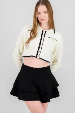 Shasa Short Contrast Sweater