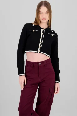 Shasa Short Contrast Sweater