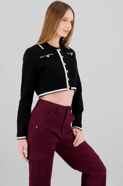 Shasa Short Contrast Sweater